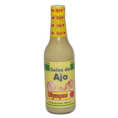 SALSA DE AJO OLYMPIA 300ML