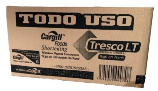 MANTECA VEGETAL TRESCO LTE 15KG