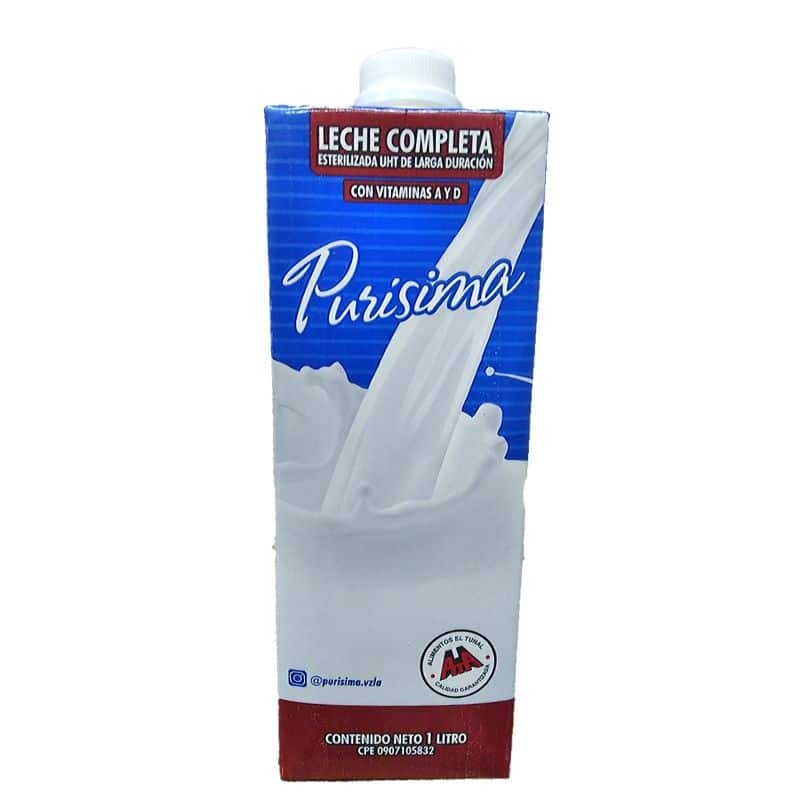 LECHE PURISIMA 1LT COMPLETA UHT