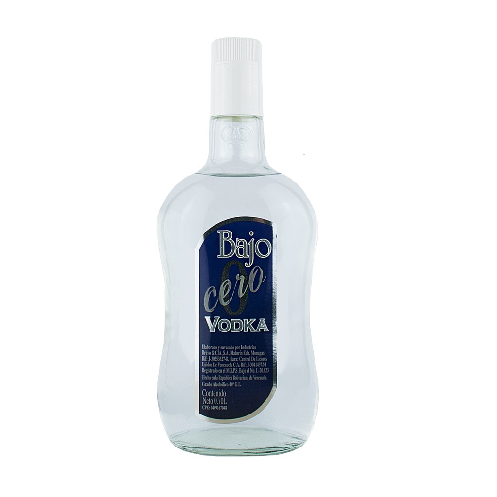 VODKA BAJO CERO 0.70LT
