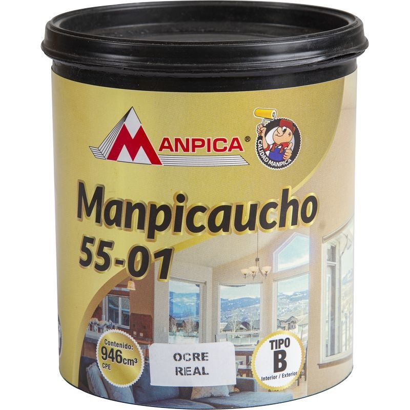 PINT CAUCHO 55-01 MANPICA OCRE REAL GAL