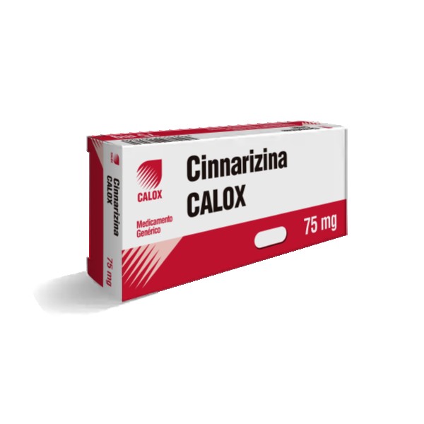 CINNARIZINA 75MG X 10CAPSULAS CALOX
