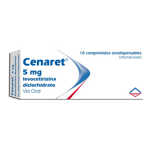 CENARET 5MG X 10COMP LEVOCETIRIZINA LETI