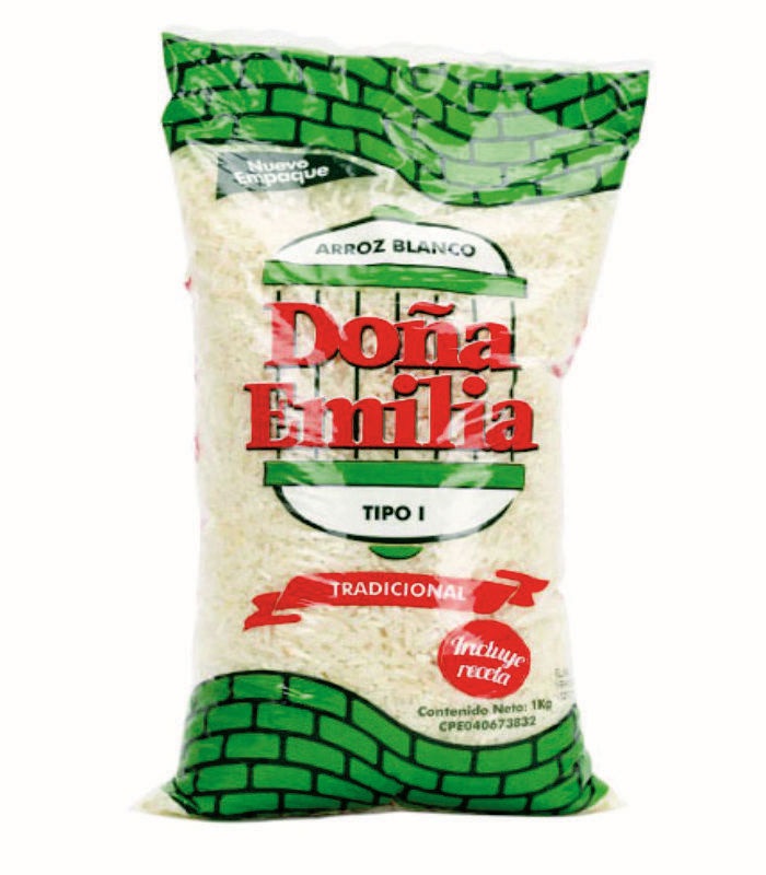 ARROZ DOÑA EMILIA 1KG TIPO 1