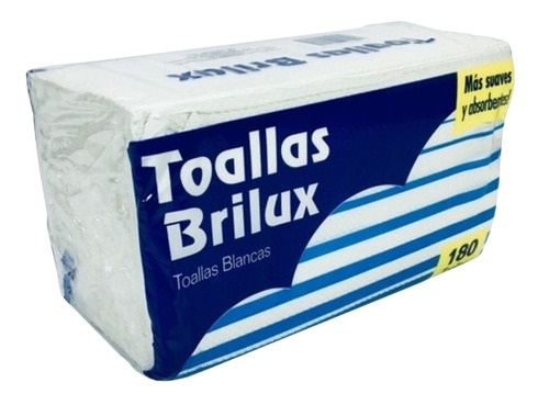 TOALLA INTERC BRILUX X180UND BLANCO