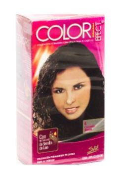 TINTE COLOR EFFECT SLIK KIT 4 CASTAÑO MEDIO