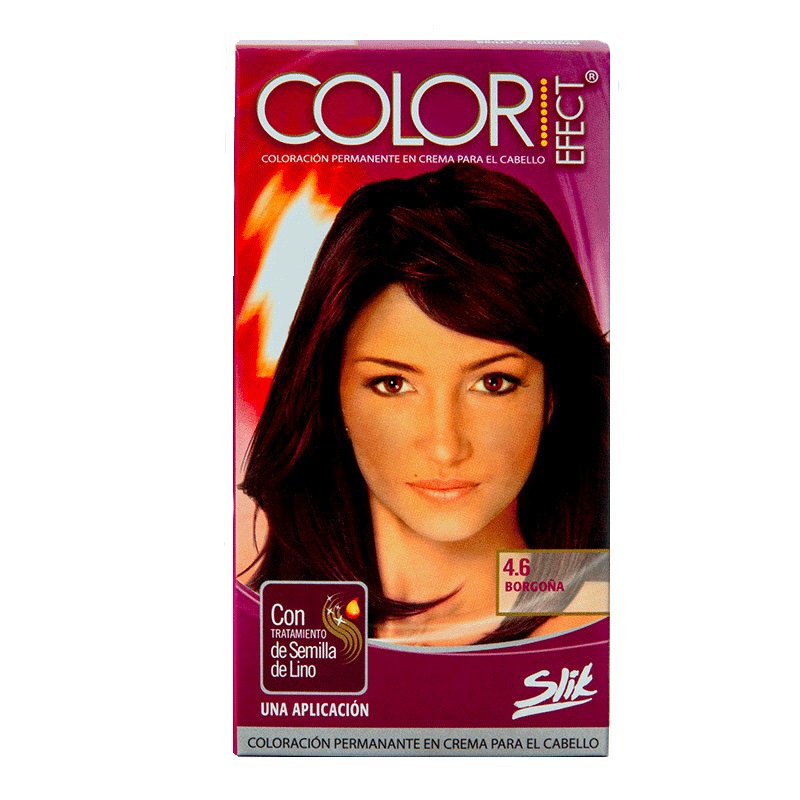 TINTE COLOR EFFECT SLIK KIT 4.6 BORGOÑA