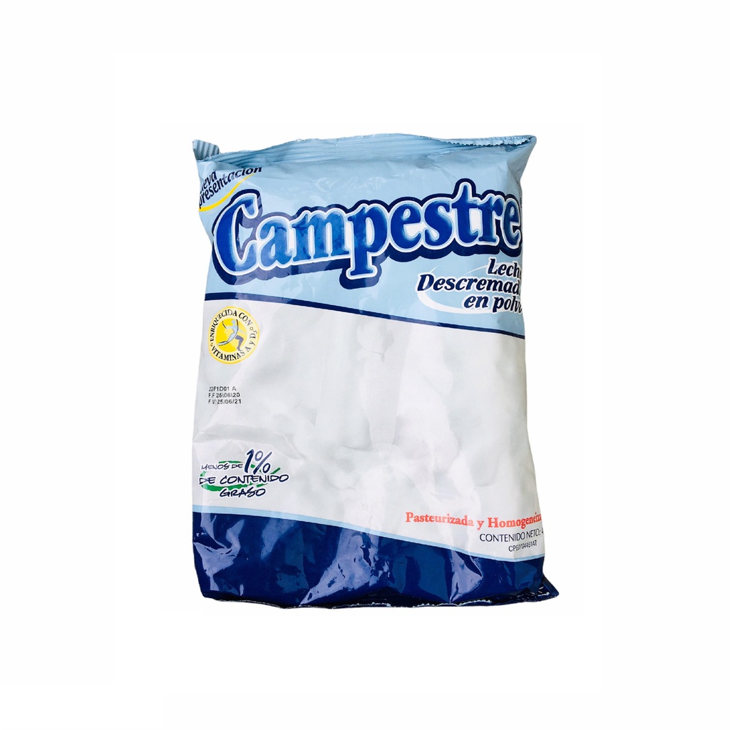 LECHE CAMPESTRE 900GR SEMIDESCREMADA