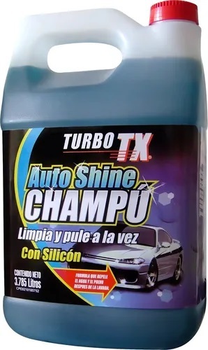 SHAMPOO CON SILICON TURBO TX GALON