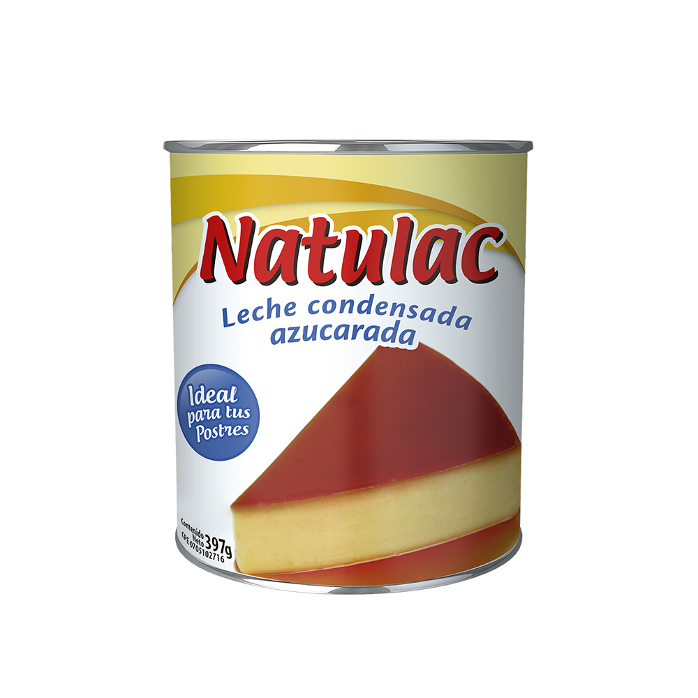LECHE CONDENSADA NATULAC 397GR LATA