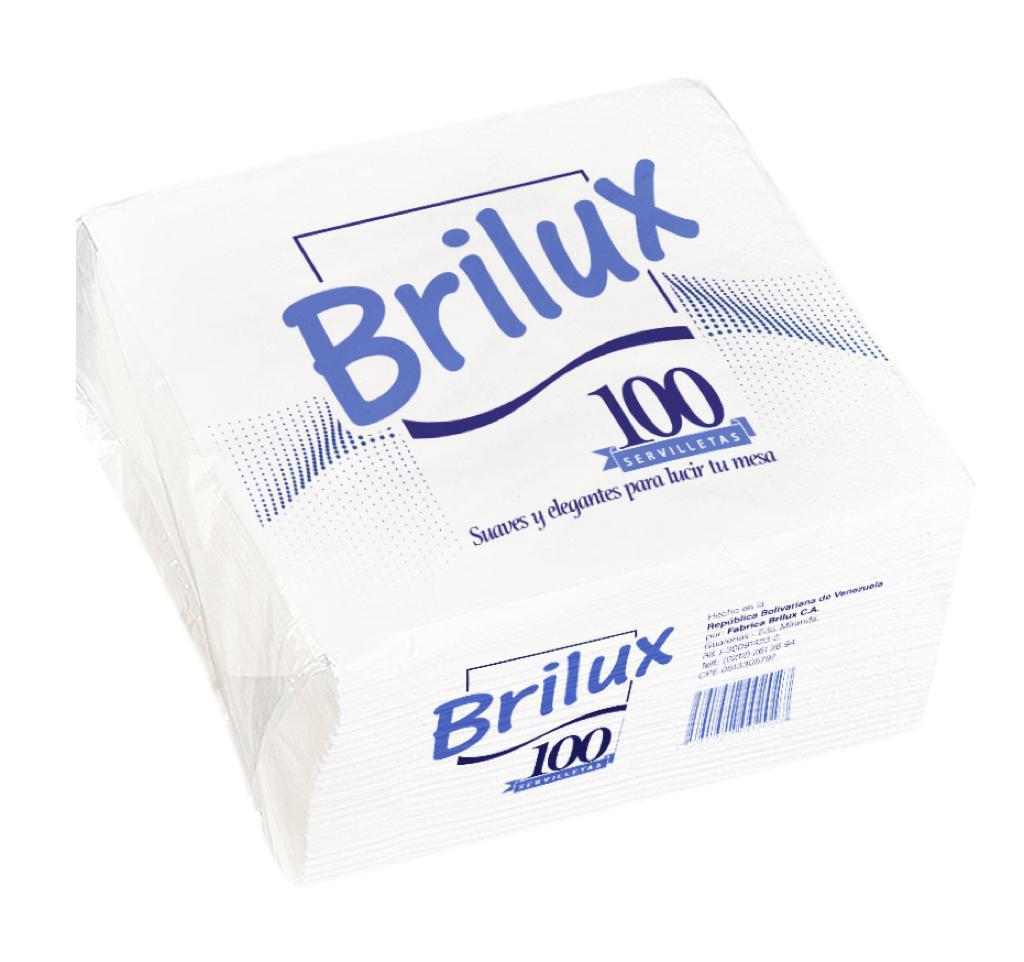 SERVILLETAS BRILUX X100SERV DE MESA