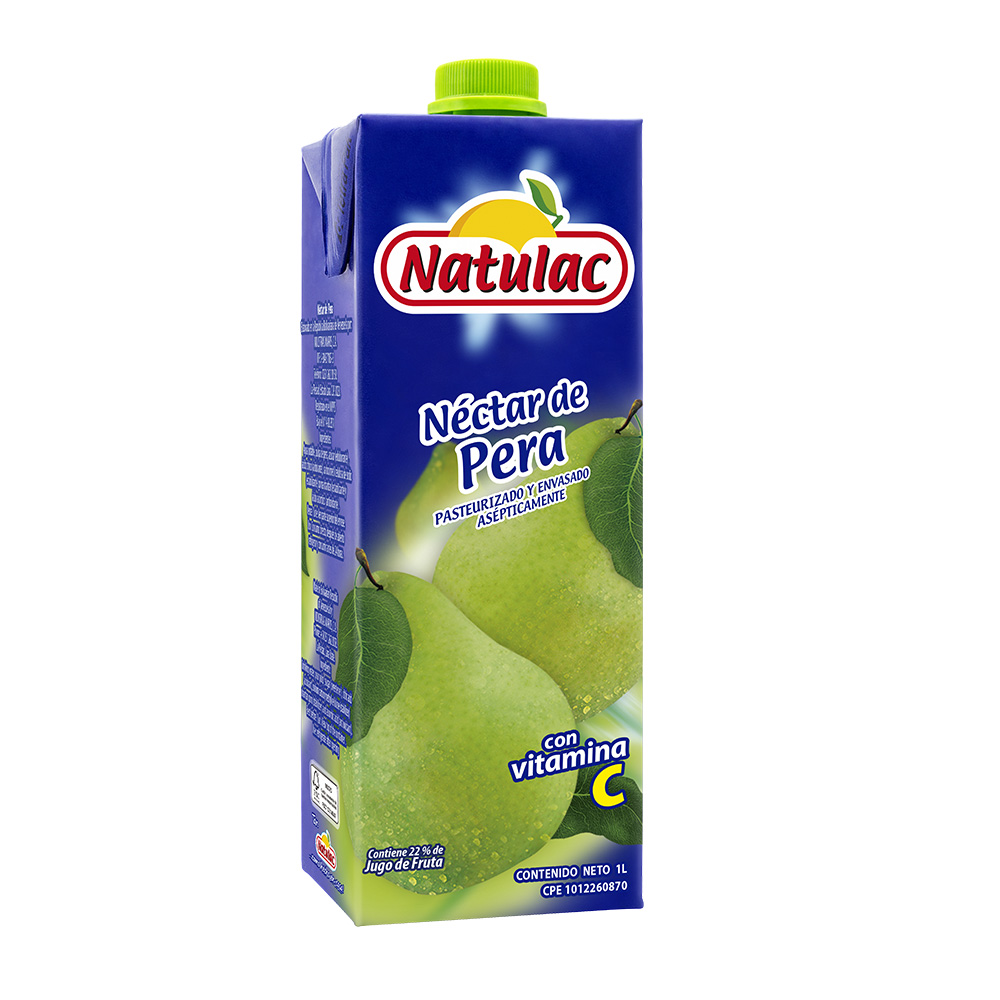 JUGO NATULAC 1LT PERA UHT
