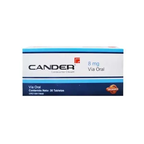 CANDER 8MG X 30TAB VALMORCA