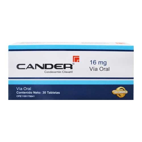 CANDER 16MG X 30TAB VALMORCA