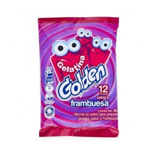 GELATINA GOLDEN 96GR FRAMBUESA