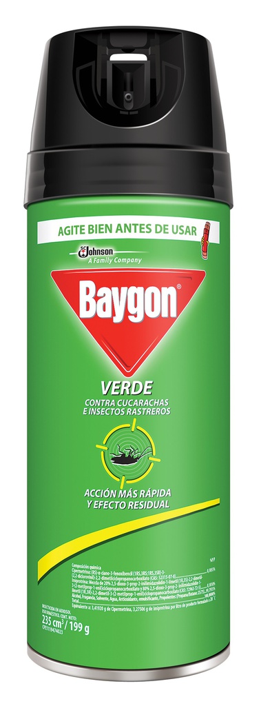 INSECTICIDA BAYGON 235CC VERDE ARS 