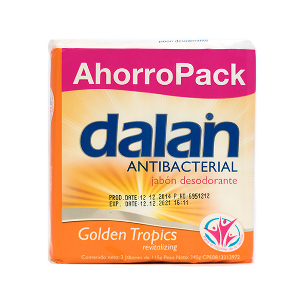 JABON DALAN 115GR X3UND ANTIB GOLDEN TRO