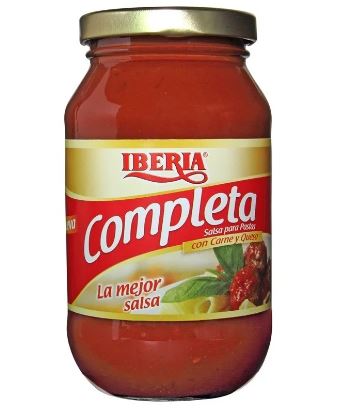 SALSA IBERIA 490GR COMPLETA