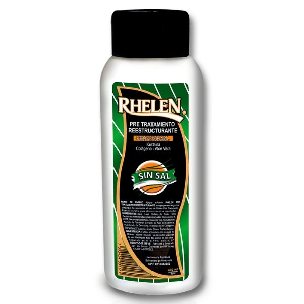 CHAMPU RHELEN 400ML KERAT COLAGEN ALOEV