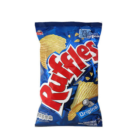 PAPAS RUFFLES 125GR NATURAL