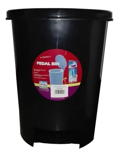 PAPELERA PEDALBIN ALFA CUAD NGR 201909