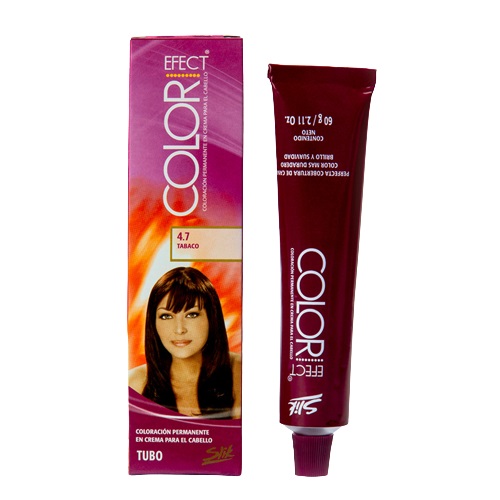 TINTE COLOR EFFECT SLIK TUBO 4.7 TABACO