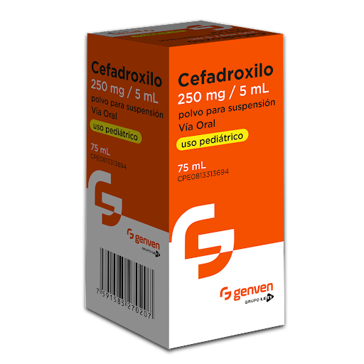 CEFADROXILO 250MG/5ML X 75ML GENVEN