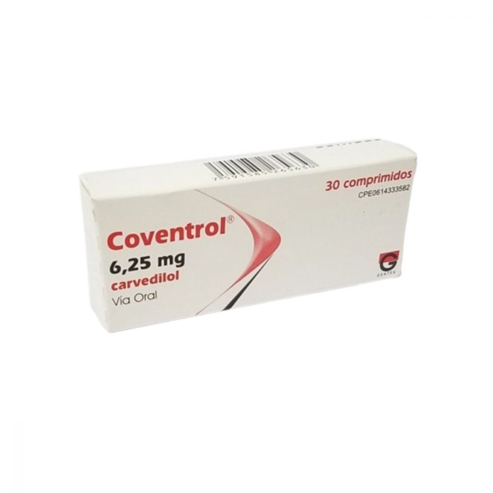 COVENTROL 6,25MG X 30COMP LETI