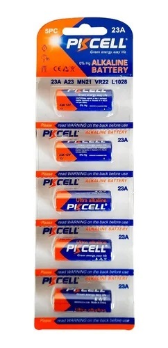 PILA ALCALINA PKCELL/PKTECO REF 23A