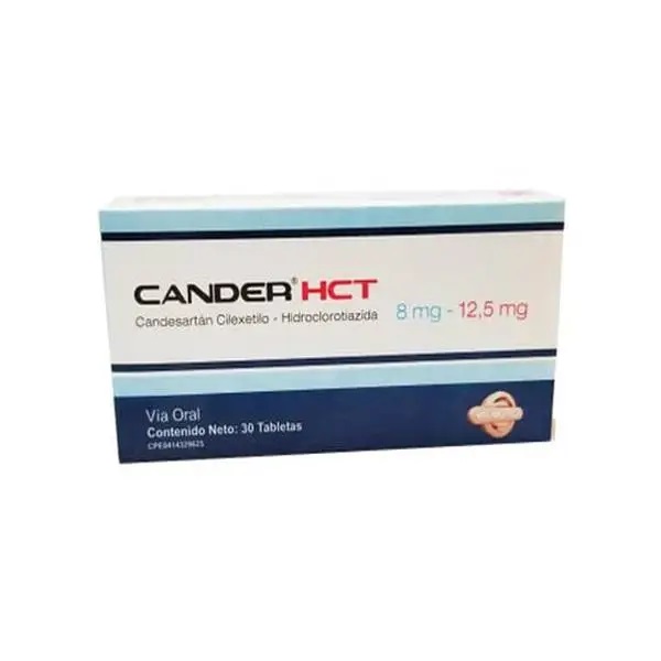 CANDER HCT 8-12,5MG X 30TAB VALMORCA