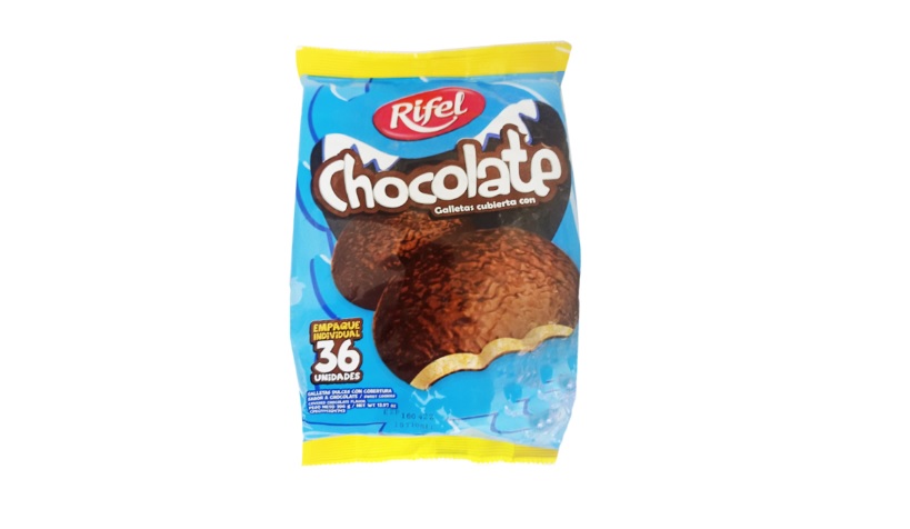 GALLETA RIFEL 396GR CUBIERTA CHOCOLATE 