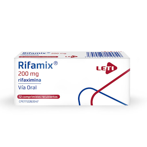 RIFAMIX 200MG X 12COMP RIFAXIMINA  LETI