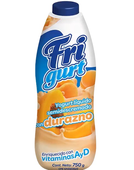 YOGURT FRIGURT 750GR DURAZNO LIQ