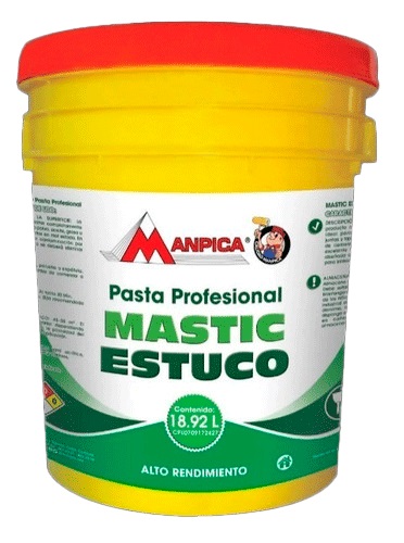 PASTA PROFESIONAL MASTIC ESTUCO TOBO 4 G