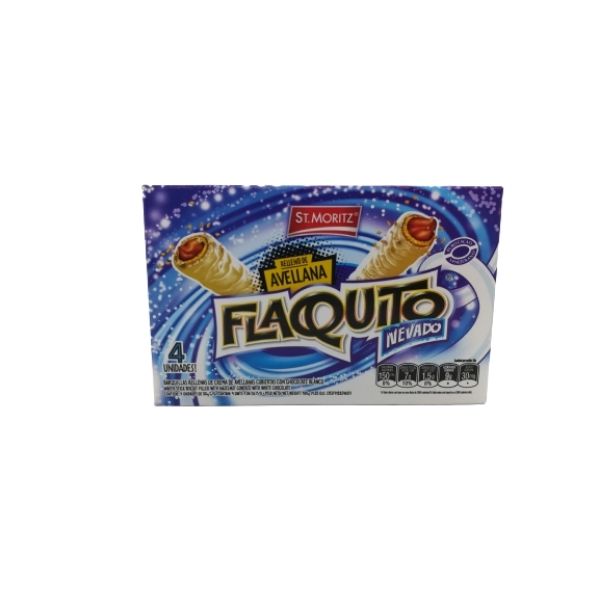 GALLETA FLAQUITO 4X30GR CHOC/BLANCO