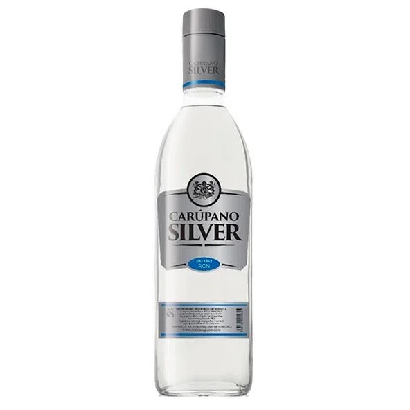 LICOR DE RON CARUPANO 0.75LT SILVER