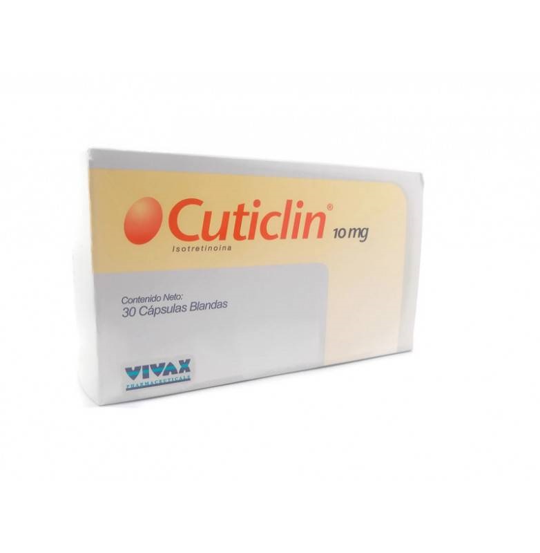 CUTICLIN 10MG X 30TAB VIVAX