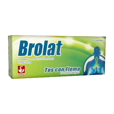 BROLAT 5MG 30MG X 10TAB LORATAD AMBROX MEYER