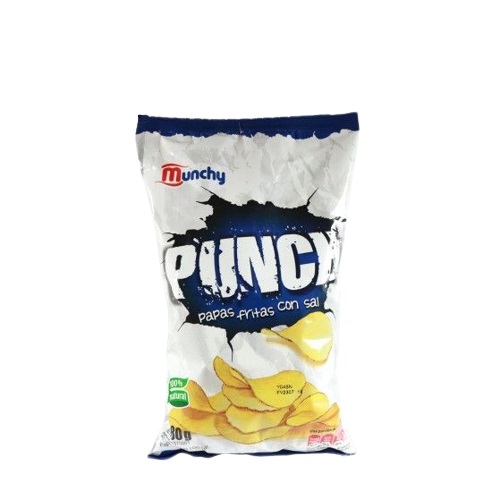 PAPAS PUNCH MUNCHY 80GR FRITAS SAL