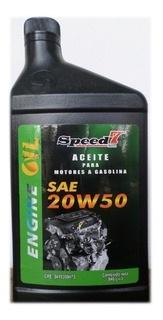 ACEITE MINERAL 20W50 L SPEED 7 946 ML