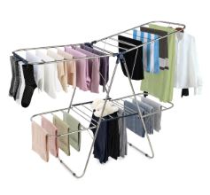 TENDEDERO ACERO INOX 2 ESTANTES REF 1516