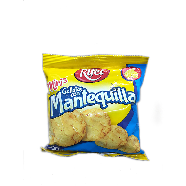 GALLETA MINIS RIFEL 90GR MANTEQUILLA