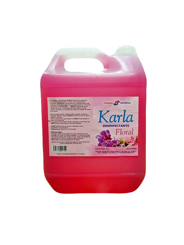 DESINFECTANTE KARLA 5LT FLORAL
