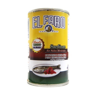 SARDINA EL FARO 170GR SALSA MEXICANA