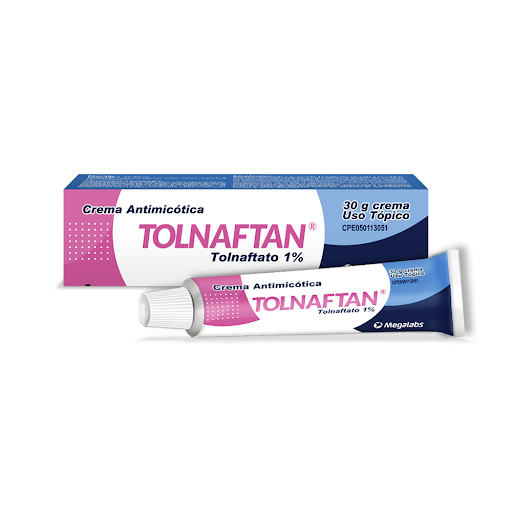 TOLNAFTAN CREMA 1% X 30GR TOLNAFTATO MEGALABS