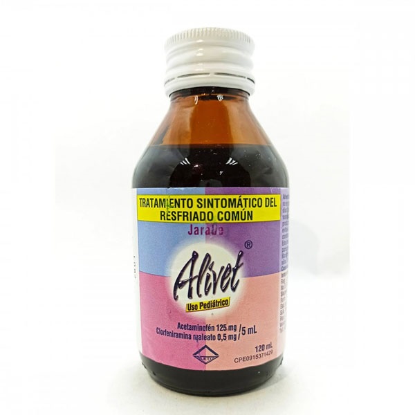 ALIVET JBE PED 125-0,5MG/5ML X120ML LETI