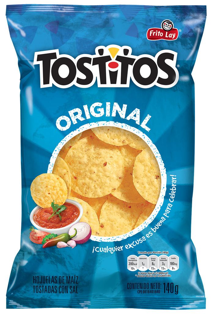 TORTILLAS DE MAIZ TOSTITOS 140GR ORIGI