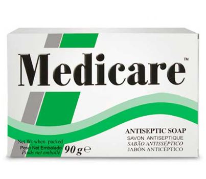 JABON MEDICARE 90GR ANTISEPTICO VERD