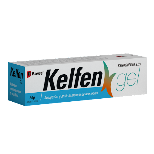 KELFEN 2,5% X 30GR KETOPROFENO ROWE