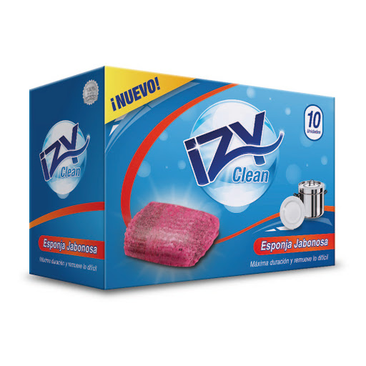 ESPONJA IZYCLEAN 10UND JABON